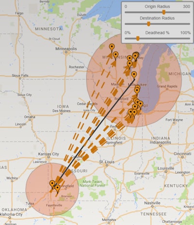 Map utilizing tracking