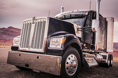 The Kenworth W990 was unveiled in September as the next truck from Kenworth in the W900 line.