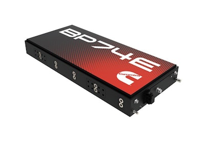 Cummins is manufacturing its own lithium-ion battery packs.