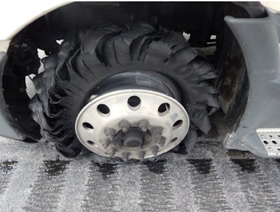 Stop Sticks worked on the second attempt