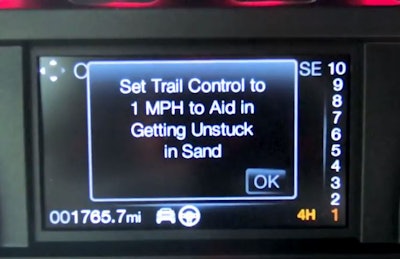Set Trail Control To Get Unstuck