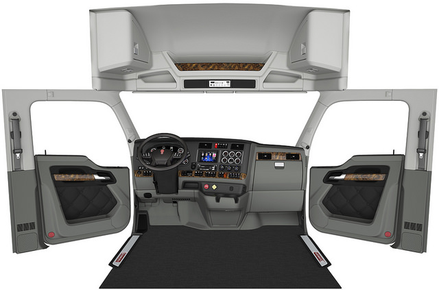 kenworth truck interior