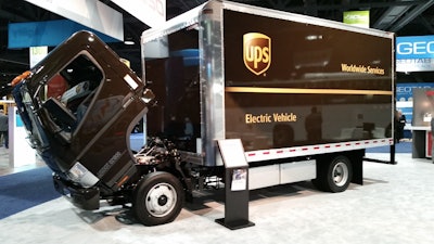 UPS first used EVs in its fleet in the 1930s.