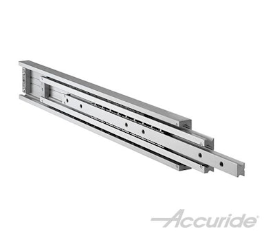 Accuride's new heavy-duty aluminum slide