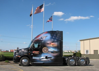 garner trucking fight for freedom truck