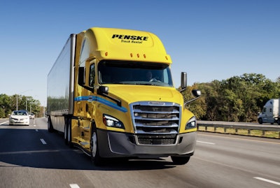 The Connected Fleet platform from Penske Transportation Solutions provides fleets with a variety of self-service maintenance tools.