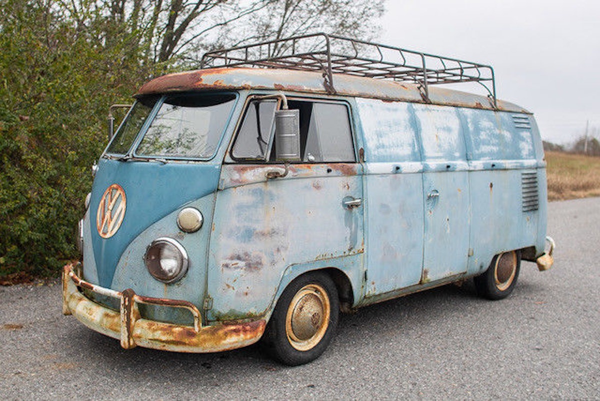 American Pickers star selling his 1962 VW Double-door panel