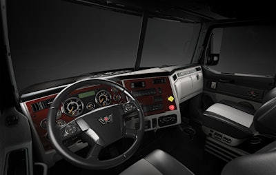 Western Star Truck Interior