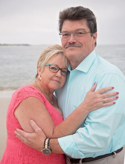 Lee Long and his wife