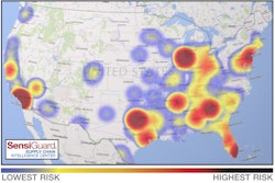 Cargo thefts were down 19 percent in 2018 compared to 2017. California accounted for 26 percent of total thefts.