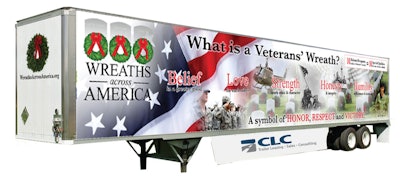 Contract Leasing Corp. is accepting bids for a one-year lease of a Wreaths Across America trailer, which includes a spot in the 11-truck WAA convoy in December from Maine to Arlington National Cemetery.