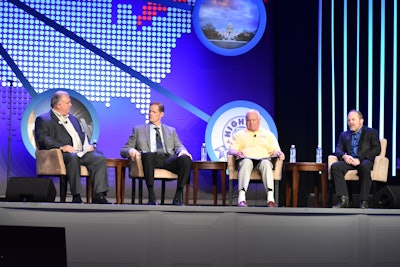 A panel at TCA moderated by Ed Nagle, CEO of Nagle Companies, discussed market trends with Greg Hirsch, Robert Low and David Freymiller.