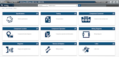 Mitchell 1's TruckSeries web-based truck repair software