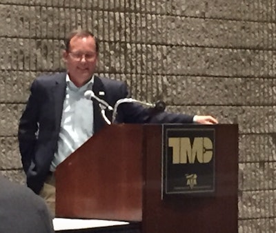 Roeth during the NACFE presentation today at TMC in Atlantastop-and-go use.