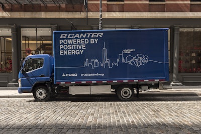 FUSO eCanter Electric Work Truck