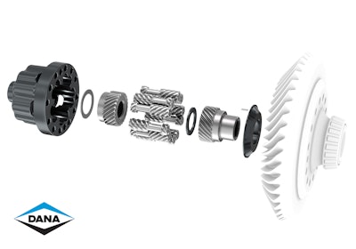 Vocational limited-slip differential by Dana