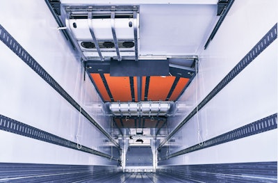 Interior of Reefer Trailer