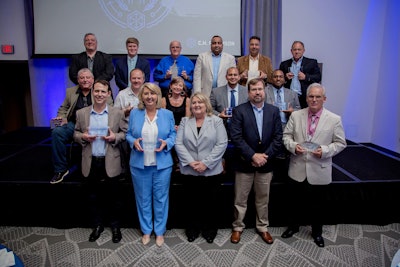 The 2018 C.H. Robinson Contract Carrier of the Year award winners.