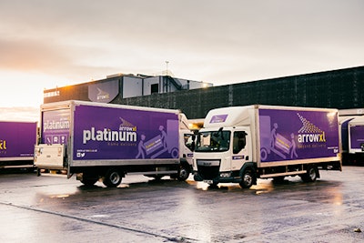 ArrowXL Platinum delivery trucks