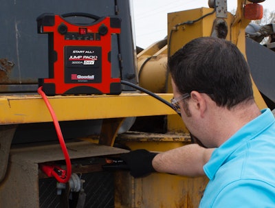 working with Vanair’s Goodall Start-All Jump-Pack