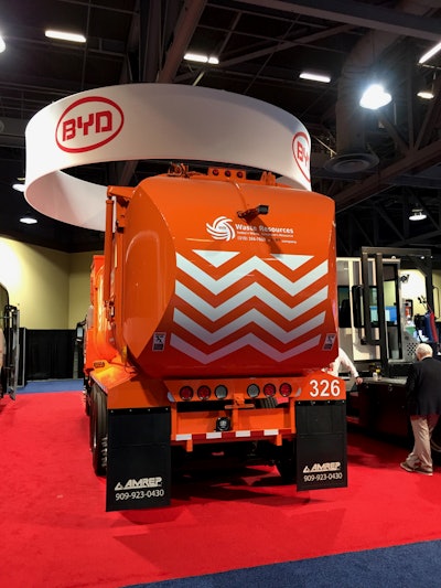 Byd Electric Refuse Truck