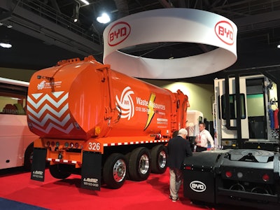 Byd First Southern California Electric Truck