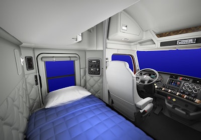 52-inch Mid-Roof Sleeper Interior.