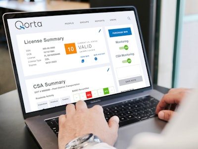 Qorta risk monitoring platform
