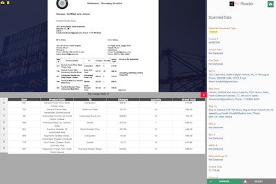 KoiReader uses computer vision technology to automate the transfer of data from images to software.