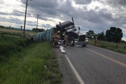 bee-truck-crash-montana-hyalite-fire-department