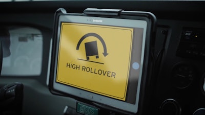 High Rollover alert