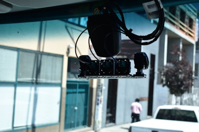 Pronto Copilot uses one forward-looking camera but can be fitted with three cameras to collect additional data for future developments.