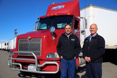 Fast Way president Jeff Bosma and safety manager Tom Pineda.
