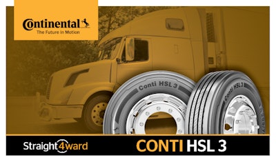 Continental's Conti HSL 3 long-haul tires