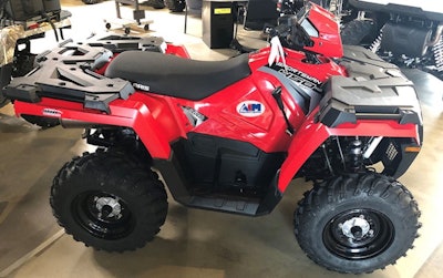 AIM Integrated Logistics is giving away a 4-wheeler for its top raffle prize.