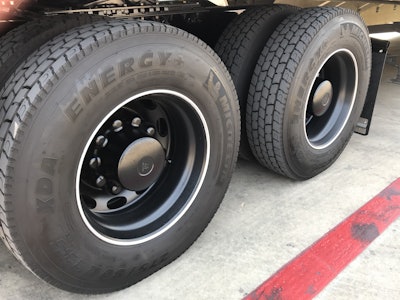 The Alcoa Dura-Black wheels do an excellent job of tying the Blackout package together.