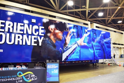 The Delo Traveling Technology Lab is on display at GATS from August 22-24 and will be traveling throughout the United States and Canada in the coming years.