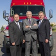 CR England’s Chad, Gene and Dan England pose for a portrait outside company headquarters Monday, June 24, 2013, in Salt Lake City, Utah. (© 2013 Douglas C. Pizac)