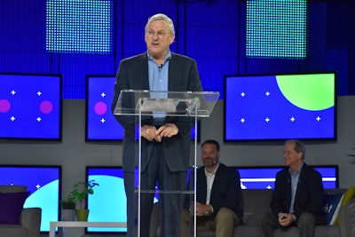 Steve Berglund, president and chief executive of Trimble, announced new executive roles for Tom Fansler and James Langley.