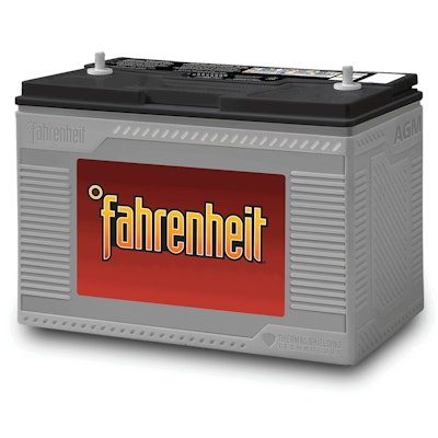 fahrenheit battery