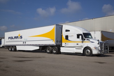 Polaris Transportation has a fleet of 120 tractors and more than 180 trailers.