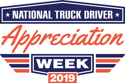 National Truck Driver Appreciation Week is this week, Sept. 8-14. Trucking companies across the country are honoring drivers with various events and more.