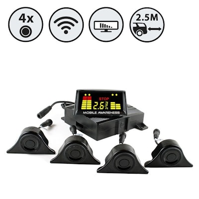 Rear View Safety’s RVS-125 SenseStat Wireless Object Detection Sensor System