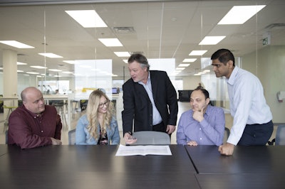 Dave Brajkovich, chief technology officer of Polaris, leads a team of software developers in the company’s Digital Laboratory.