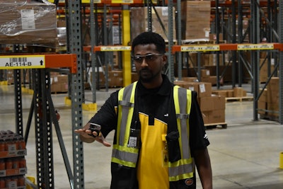 DHL Supply Chain is using new “quick pick” technology such as ring scanners and smart glasses to increase worker productivity and accuracy in its contract warehouses.
