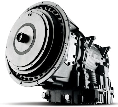 Allison’s new 3414 RHS transmission offers a 20 percent ratings increase over the 3000 Series.