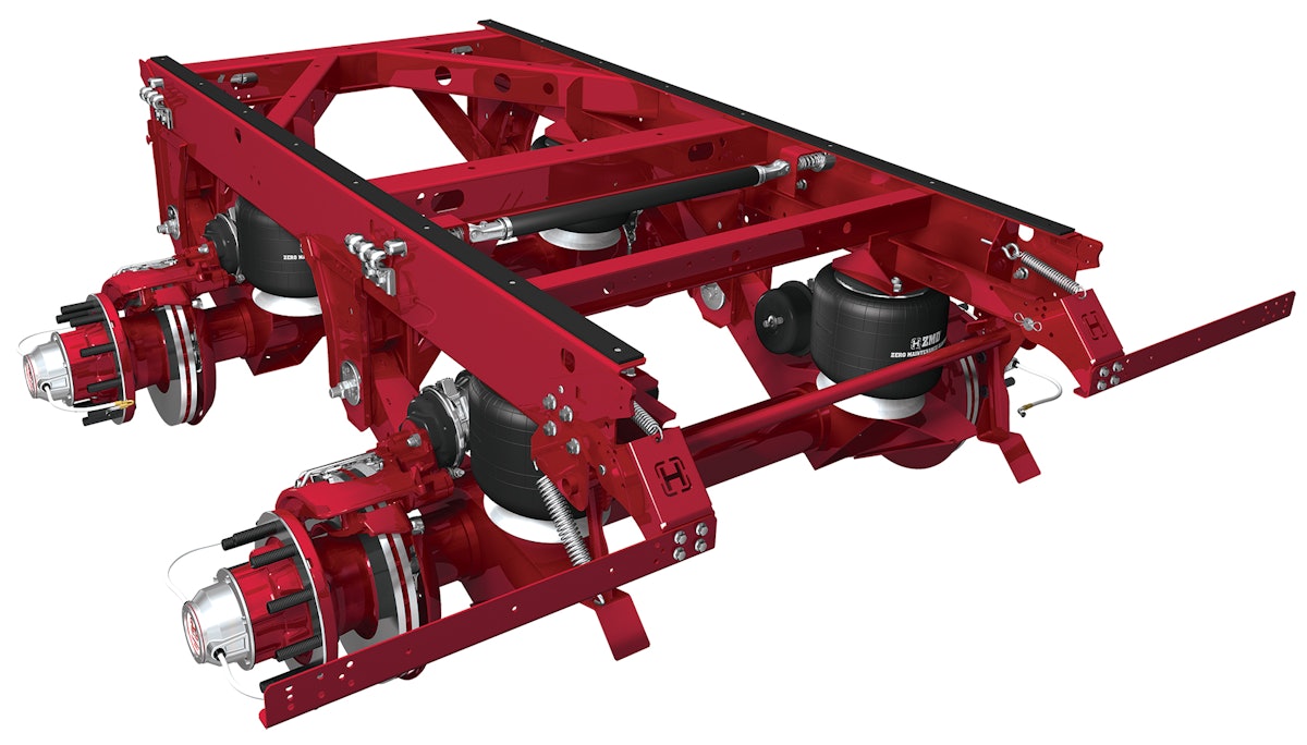 Hendrickson showcases new lightweight air disc brake, updates HaulMaax