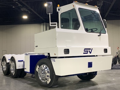 The e-Powertrain system consists of the Spicer Electrified e-Propulsion system with a Dana TM4 motor and inverter and the Spicer Electrified e-Power system that generates, stores and manages the energy for the vehicle and is comprised of battery packs, a battery management system, on-board charger, power electronics cradle, and electrified auxiliary systems.