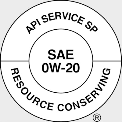 API/ILSAC icon for new SP standard