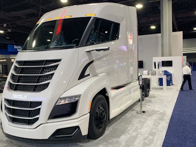 Nikola hydrogen fuel cell truck